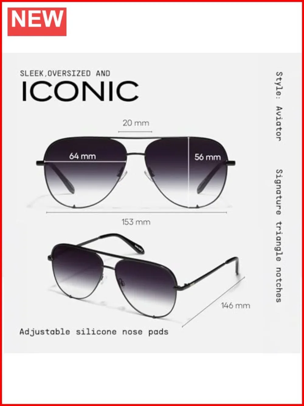N/A oversized polarized